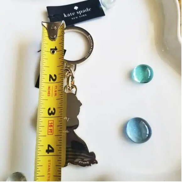🐶DISNEY X KATE SPADE LADY from LADY & THE TRAMP KEYRING/BAG CHARM 🐕 - Picture 3 of 5